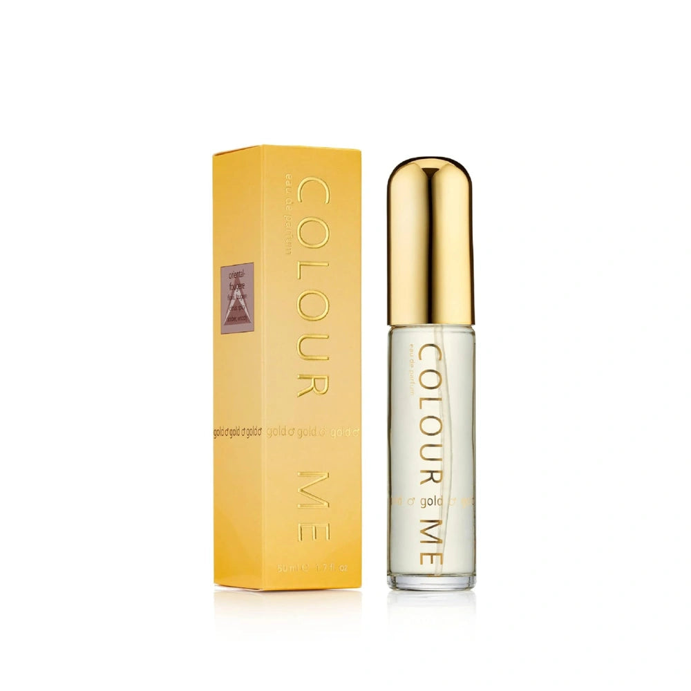 COLOUR ME Gold Homme Cologne for Men – Long Lasting Scent