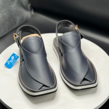 Blue Sufid Sheet Peshawari Chappal | Article P008 | Paidasho