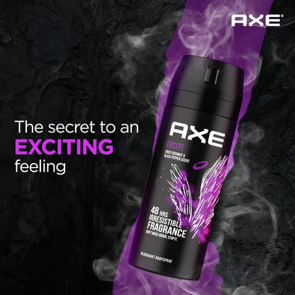 Axe Excite Body Spray for Men | 48H Odour Protection