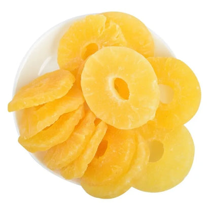 پریمیم خشک انناس کے حلقے A گریڈ 1kg - تازہ اور مزیدار