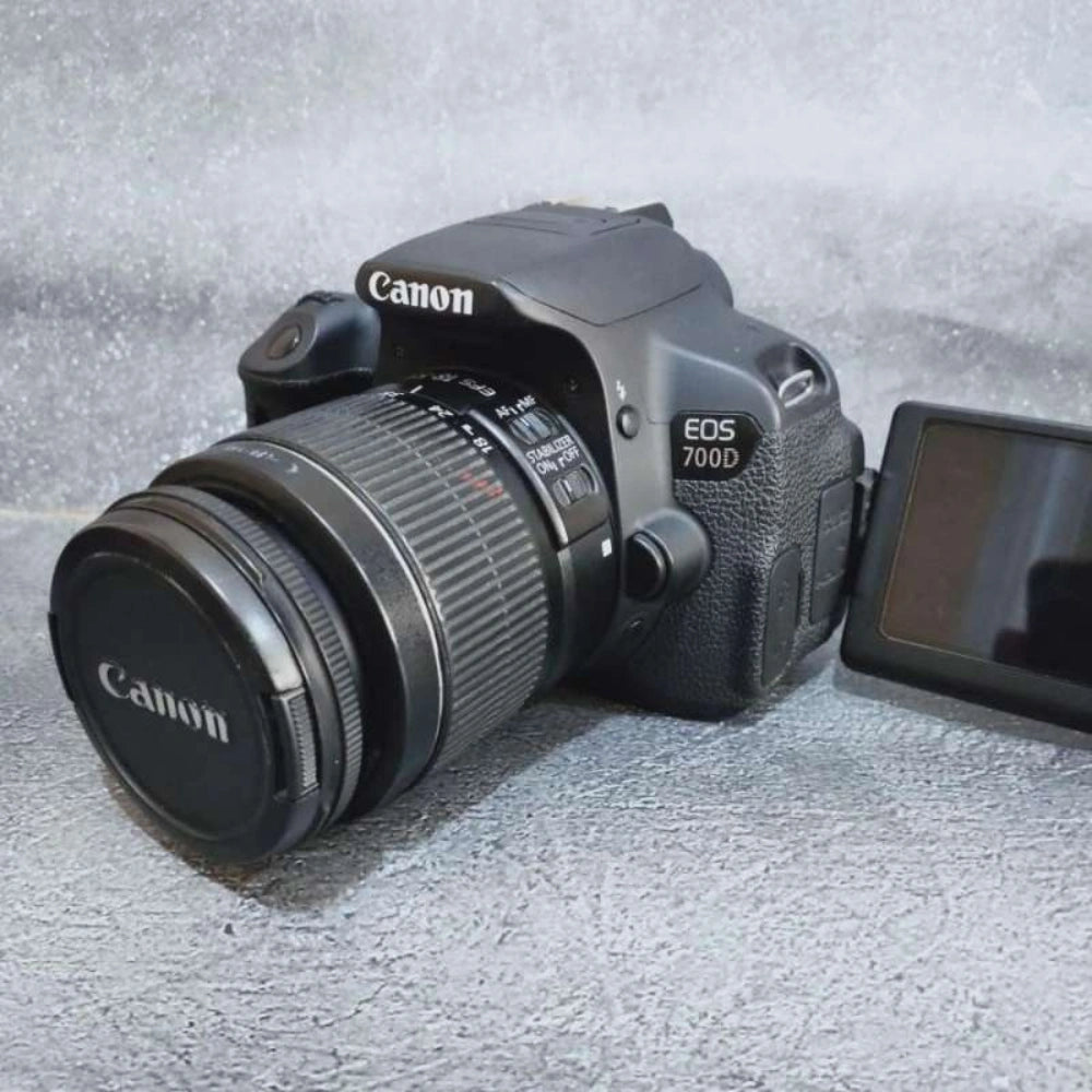کینن 700D 18-55mm لینس - 18MP، ٹچ اسکرین