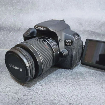 کینن 700D 18-55mm لینس - 18MP، ٹچ اسکرین