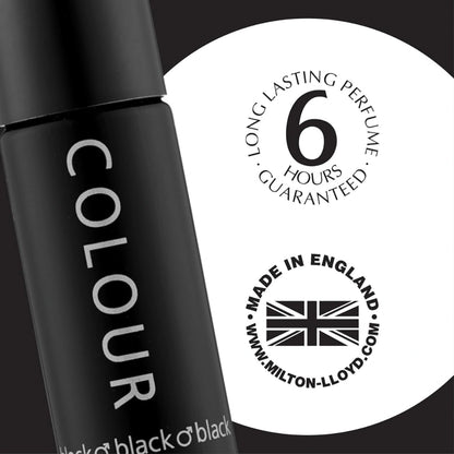 COLOUR ME Black Homme EDP - Long Lasting Men's Cologne