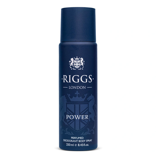 RIGGS LONDON Power Deodorant Body Spray for Men 250ml
