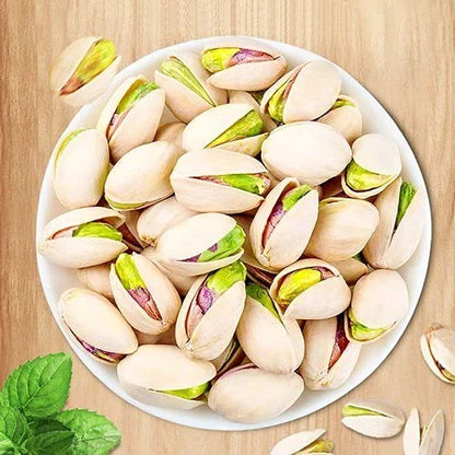 نامیاتی کیلیفورنیا کے بھنے ہوئے اور نمکین پستے - 1 کلو