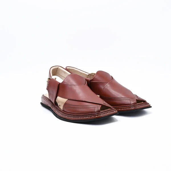Border Simple Peshawari Sandals – Classic & Comfortable