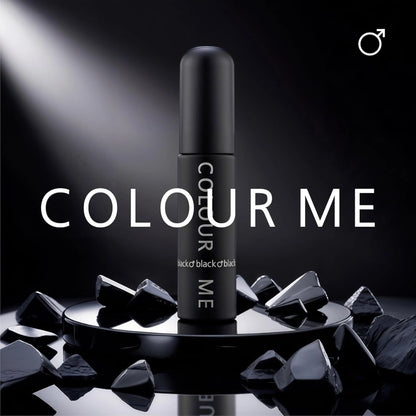COLOUR ME Black Homme EDP - Long Lasting Men's Cologne