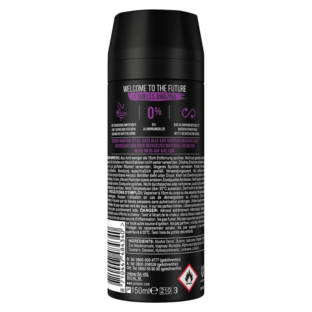 Axe Excite Body Spray for Men | 48H Odour Protection