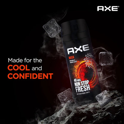 Axe Musk Deodorant Body Spray for Men | 48H Odour Control