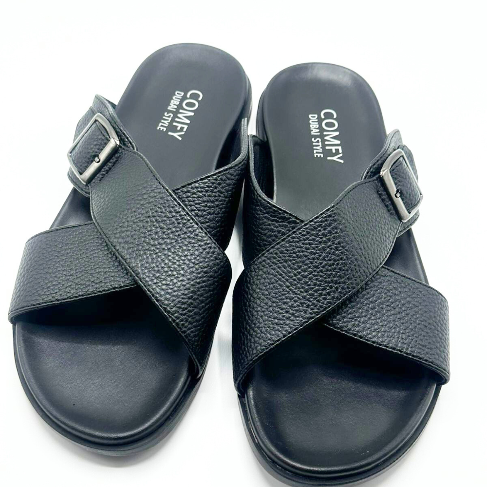 New Design Dubai Men's Chappal – Stylish & Comfortable