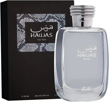 RASASI Hawas For Men EDP 100ML – Bold, Long-Lasting Scent