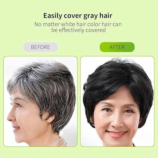 Ammonia-Free Apple Hair Dye Cream – Black, 96H Color