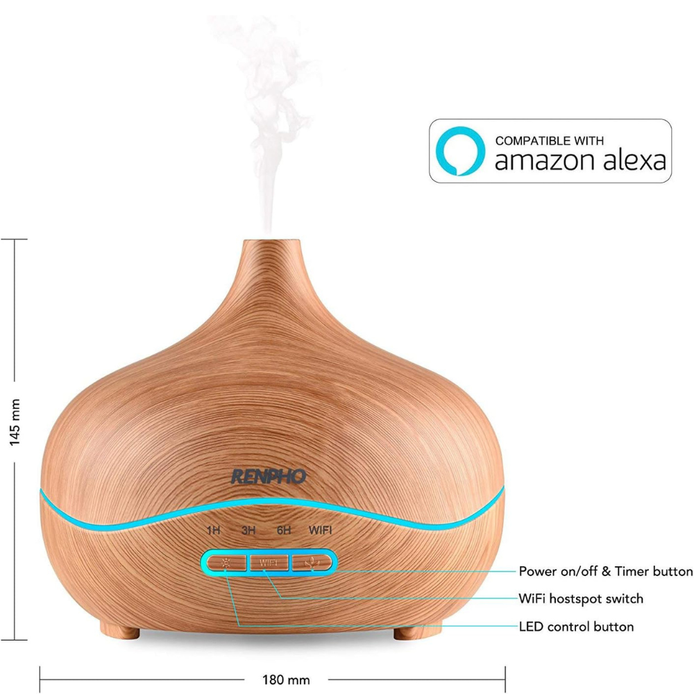 RENPHO 300ml Aroma Diffuser Humidifier with App Control