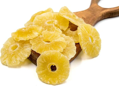 پریمیم خشک انناس کے حلقے A گریڈ 1kg - تازہ اور مزیدار