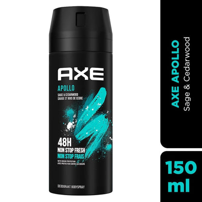 Axe Apollo Sage & Cedarwood Deodorant Spray for Men