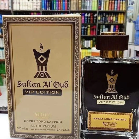 Sultan Al Oud Lamuse 100ml – Extra Long Lasting VIP Scent