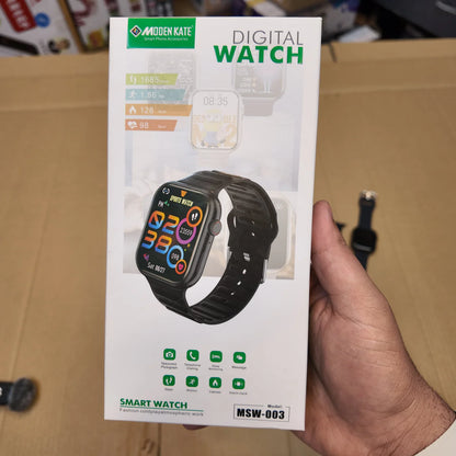 Digital Smart Watch MSW-003 – Stylish & Feature-Rich