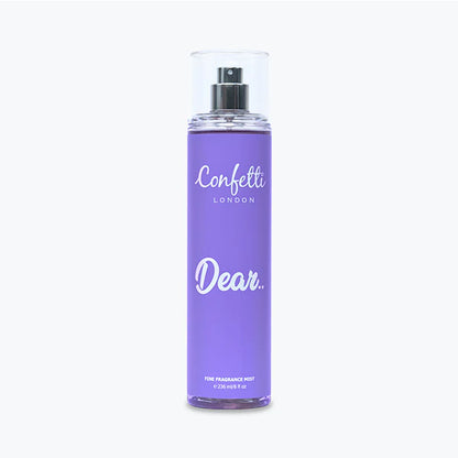 Confetti London Body Mist – Light, Fresh & Elegant Scent