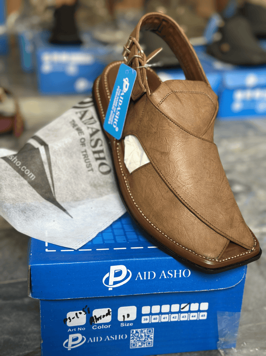 Paidasho Peshawari Chappal – Handmade Leather Traditional Sandals