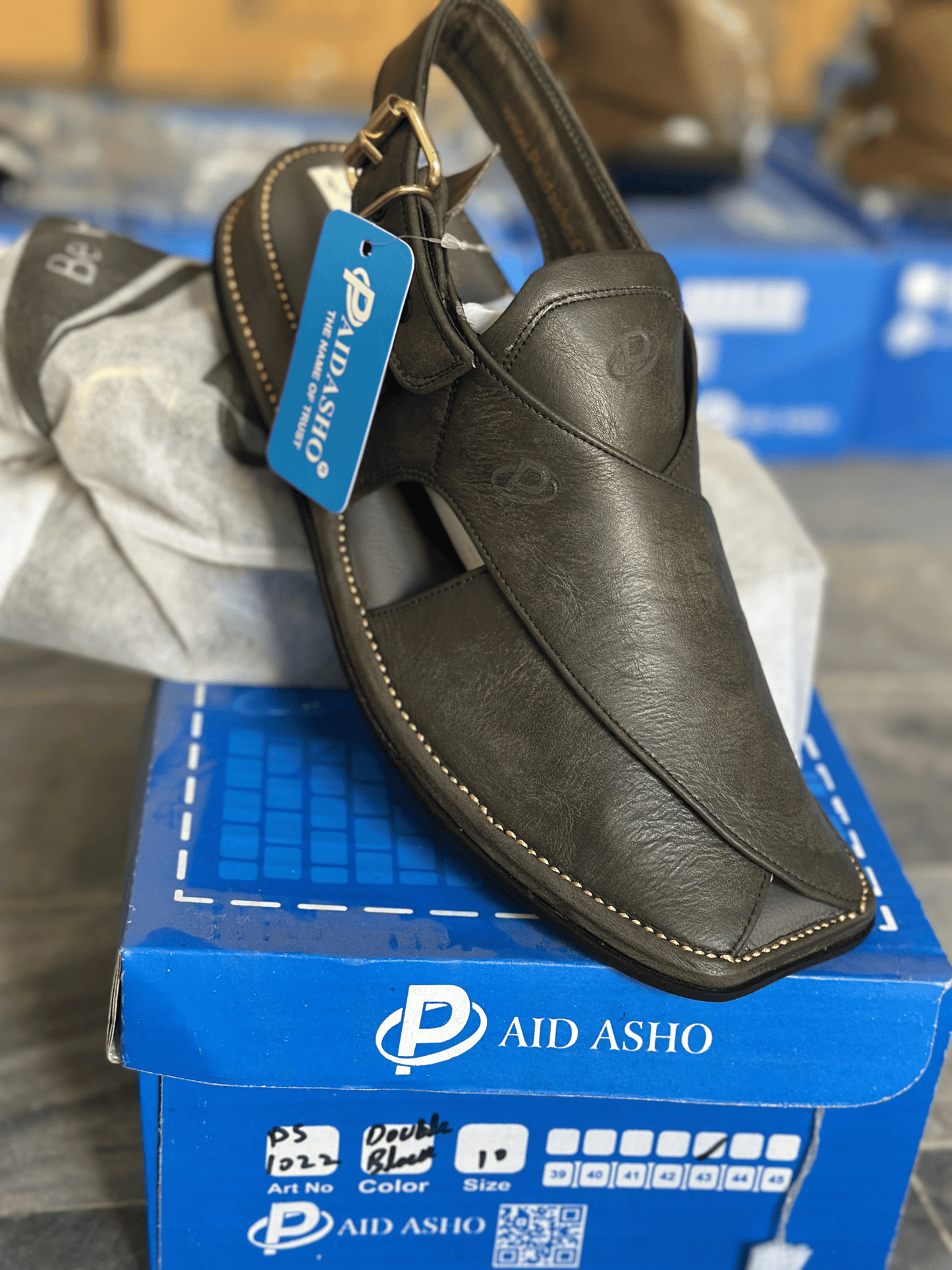Paidasho Peshawari Chappal – Authentic Handmade Leather Sandals
