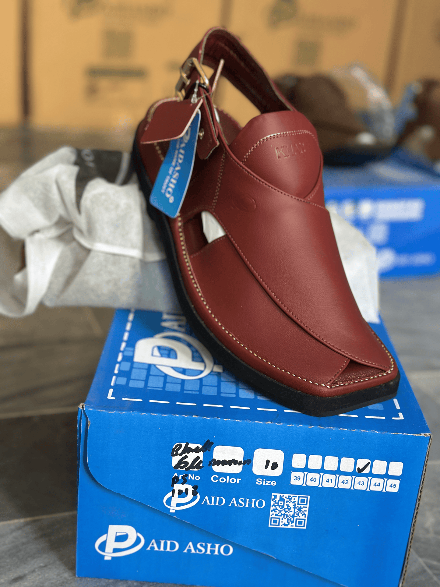 Buy Authentic Paidasho Peshawari Chappal – Handmade Leather Sandals