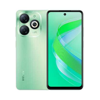 Infinix Smart 8 Crystal Green – 4GB RAM | 64GB Storage, PTA
