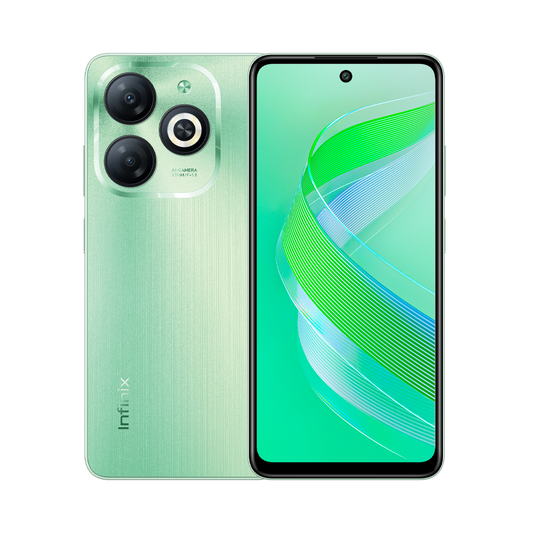 Infinix Smart 8 Crystal Green – 4GB RAM | 64GB Storage, PTA