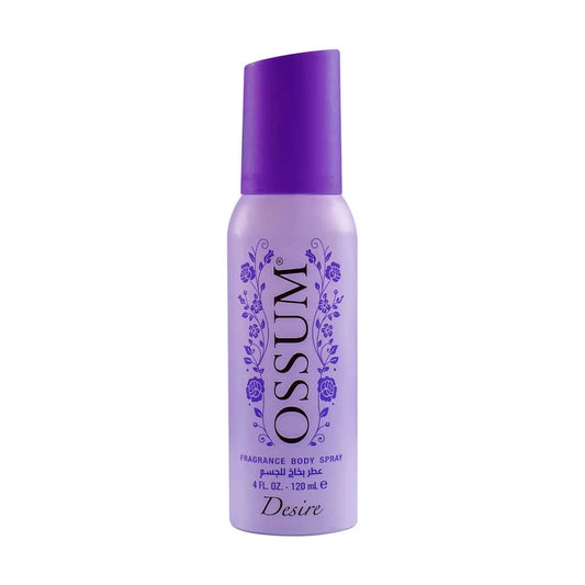 Ossum Desire Body Spray 120ml – Long-Lasting Fresh Fragrance