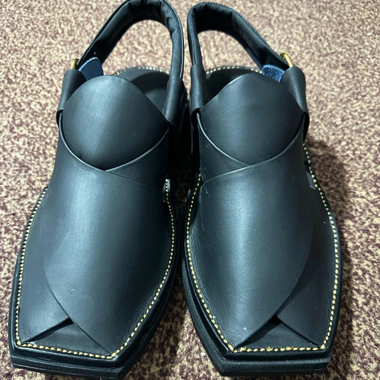 Singal Caaptaan Peshawari Chappal – Premium Quality