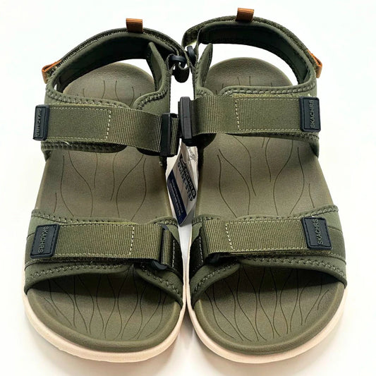 Skechers Men’s Green Sandal – Comfortable & Stylish
