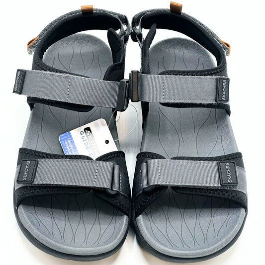 Skechers Men’s Gray Sandal – Comfort & Style Combined
