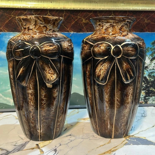2-Piece Decorative Vases Set – Elegant Flower Holders