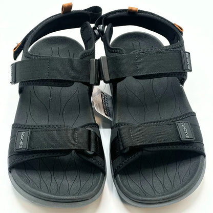Skechers Men’s Black Sandal – Comfortable & Stylish Footwear
