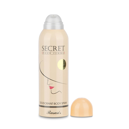 Rasasi Secret Pour Femme Deodorant Spray 200ml
