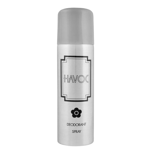 Havoc Silver Body Spray for Men 200ml | Long-Lasting Freshness