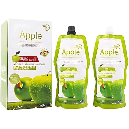 Ammonia-Free Apple Hair Dye Cream – Black, 96H Color