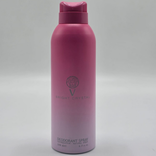 V Bright Crystal Deodorant Body Spray 200ml – Long Lasting
