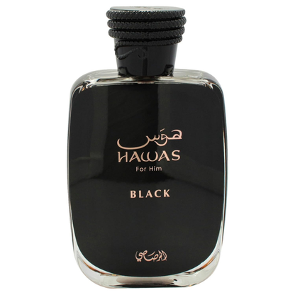 Rasasi Hawas Black EDP 100ml – Luxury Long-Lasting Perfume