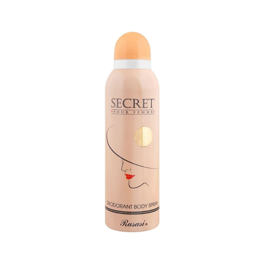 Rasasi Secret Pour Femme Deodorant Spray 200ml