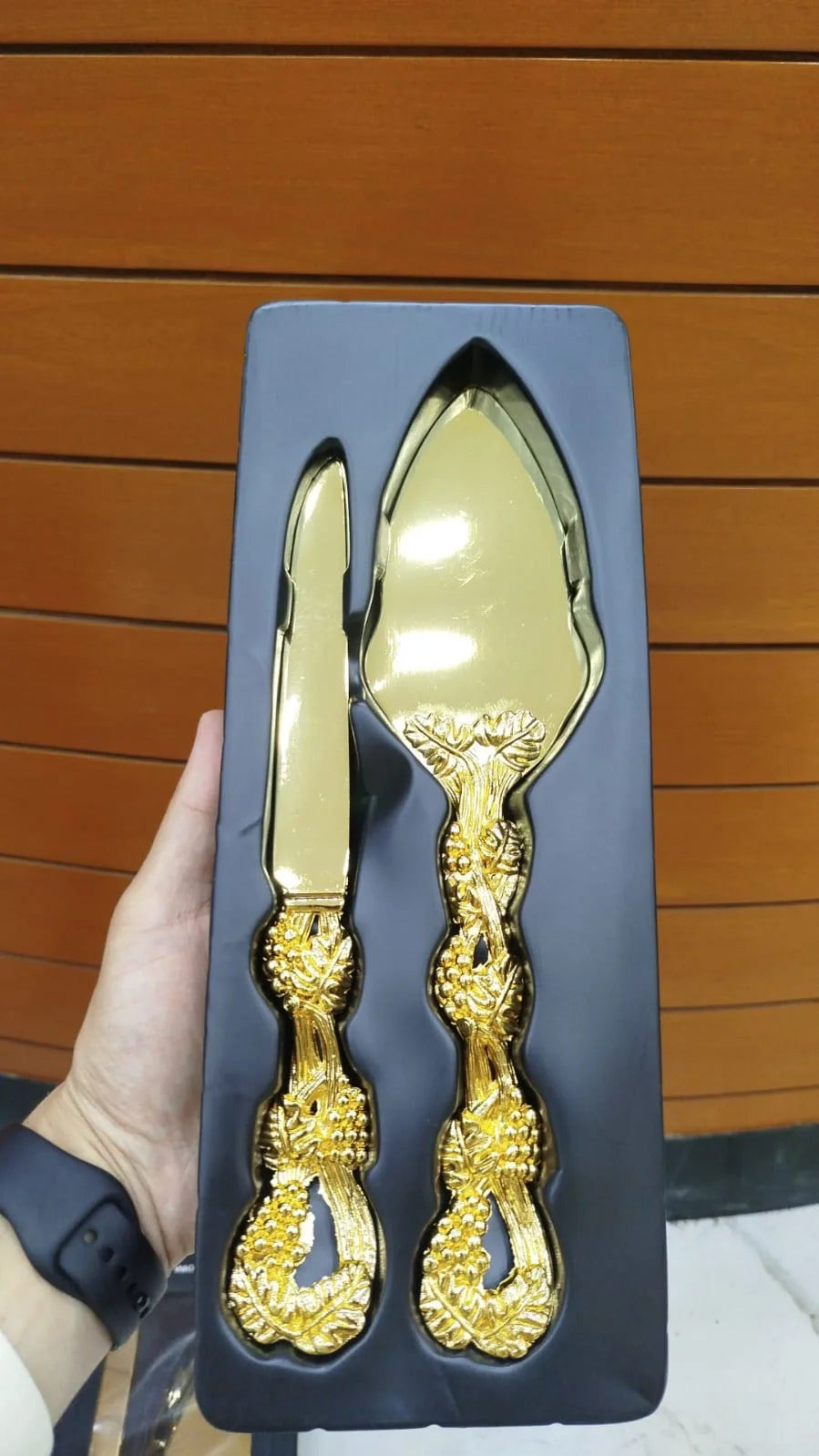 Elegant Wedding Cake Knife & Server Set – 2-Piece