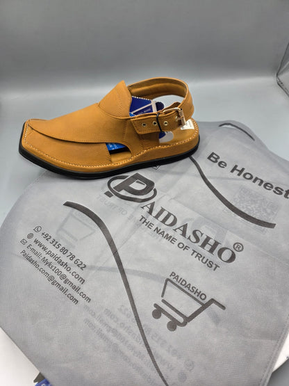 Paidasho Peshawari Chappal Zardari Design – 5 Colors