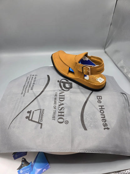 Paidasho Peshawari Chappal Zardari Design – 5 Colors
